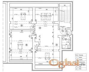 Kvalitetan trosoban stan u potkrovlju sa garažom i dvorištem